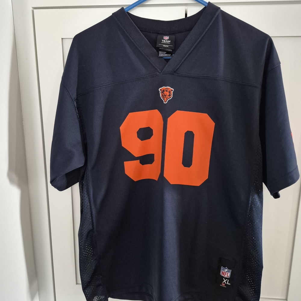 Chicago Bears Kids Navy Peppers Sports Jersey Size XL